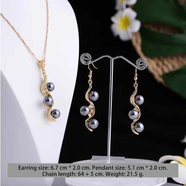 Stylish Design Pearl Jewelry Sets