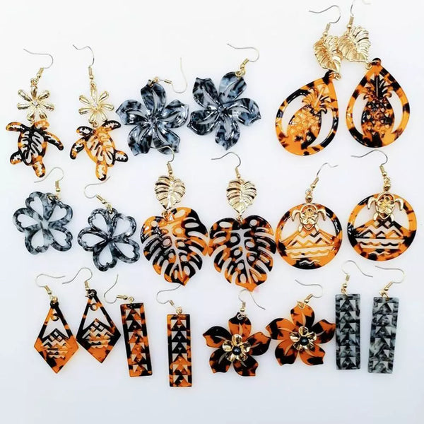 Acrylic Designer Earrings