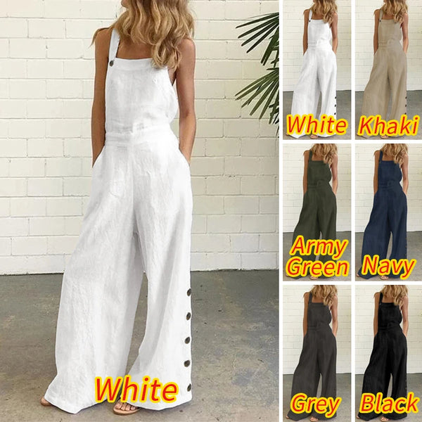 Summer jumpsuit Sleeveless Casual wear