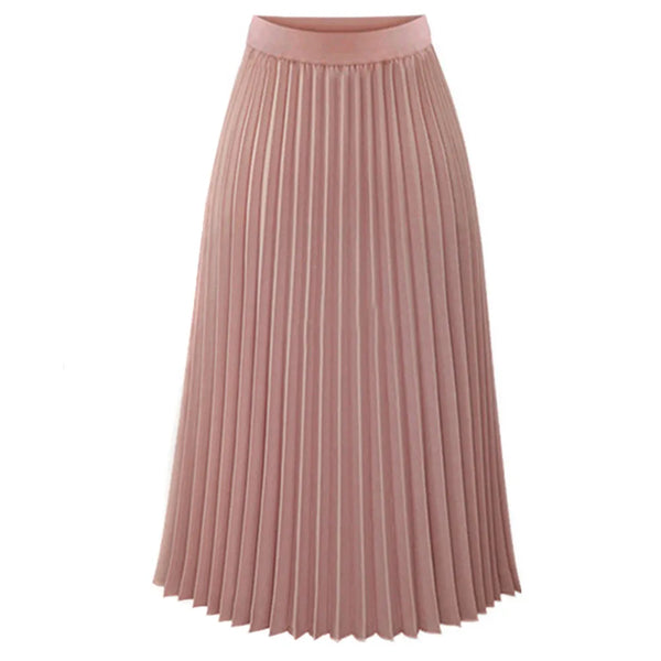 Pleated Long Skirt