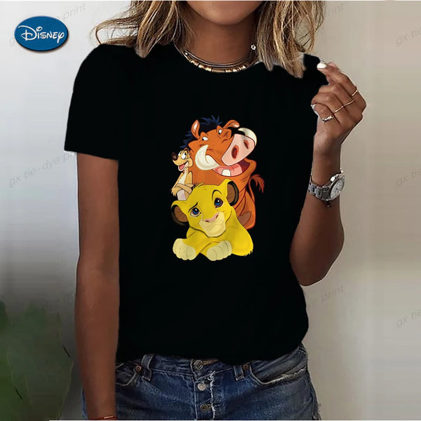 The Lion King Hakuna Matata Cartoon T Shirt Women