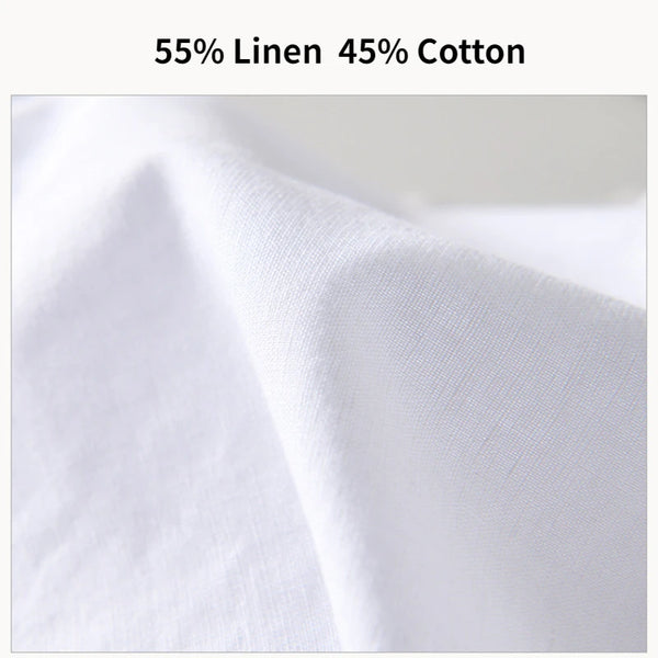 New Cotton Linen Casual Shirt for Men