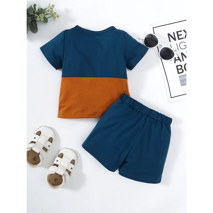 1-4 Years Toddler - Baby Boy 2PCS Summer Sport 2PCS Outfit