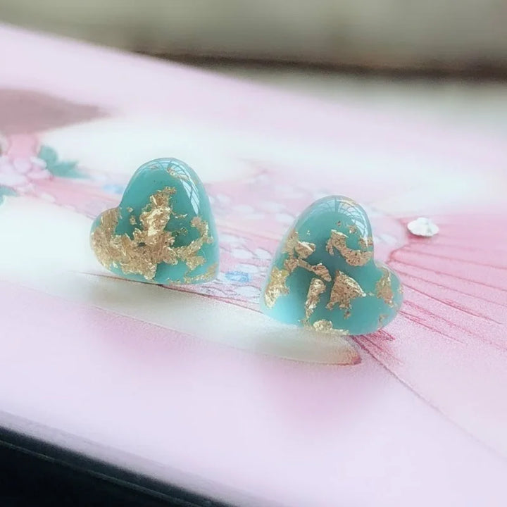  Heart Stud Earring