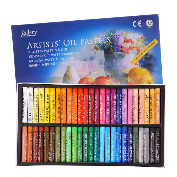 Professional Set of 12/25/48 Assorted Color, Water-Soluble Non-toxic Drawing Supplies