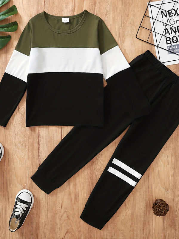 2PCS Fashion Boy Clothing Set