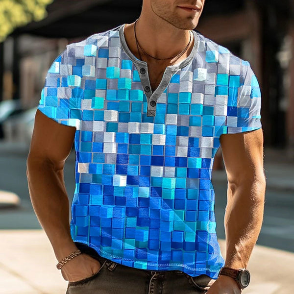 3D design Men's Casual T-Shirts