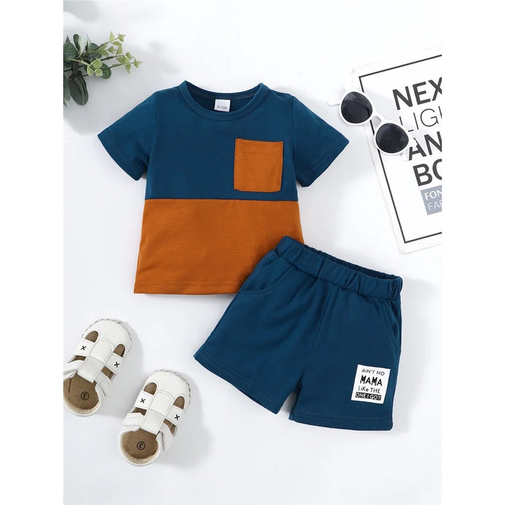 1-4 Years Toddler - Baby Boy 2PCS Summer Sport 