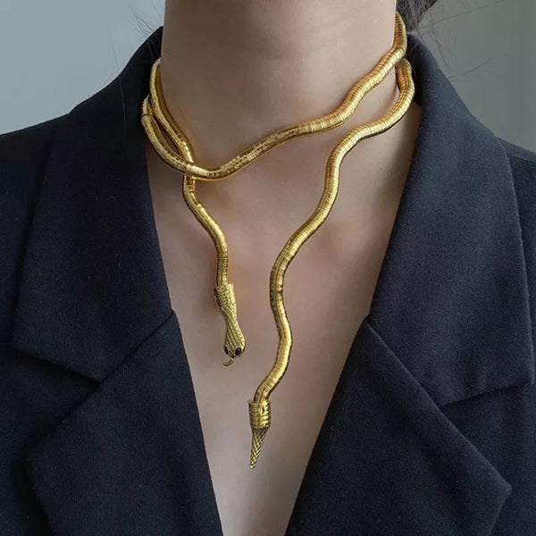 Bendy Snake Necklace