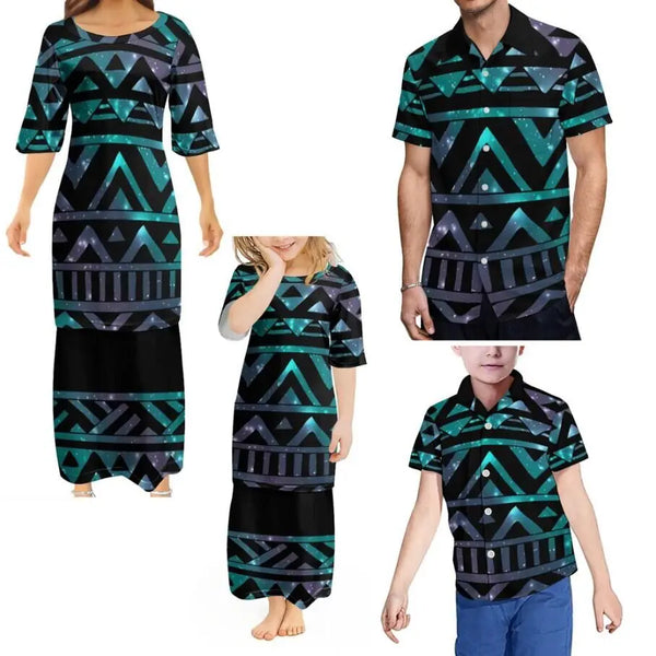 Tribal Family Outfit Sets