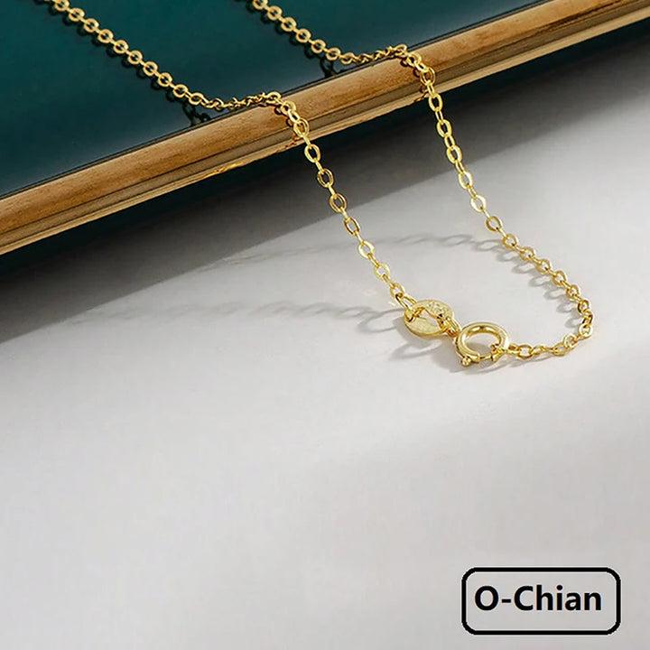 18K Gold Snake Chain 