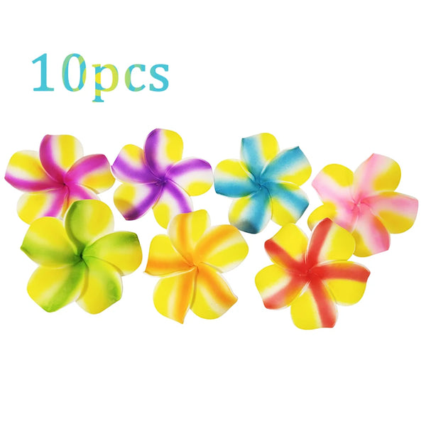 Stylish Colorful Frangipani Artificial Flowers