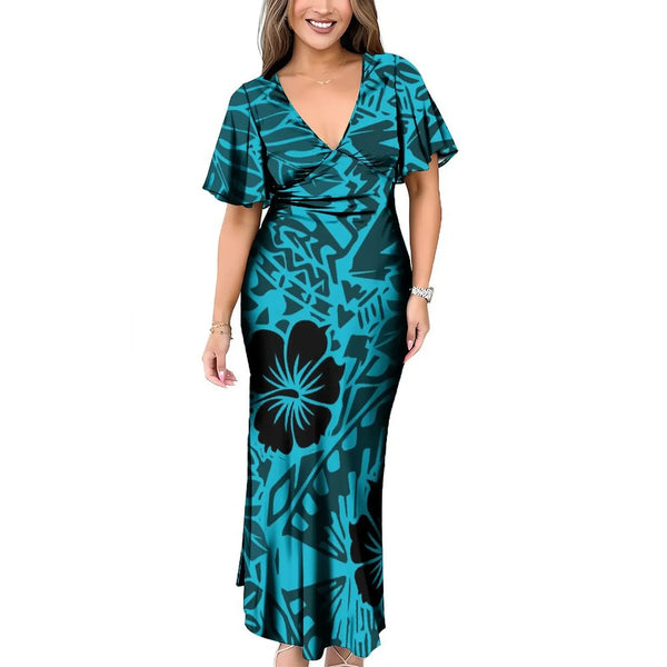 Summer Polynesian Women's Dresses