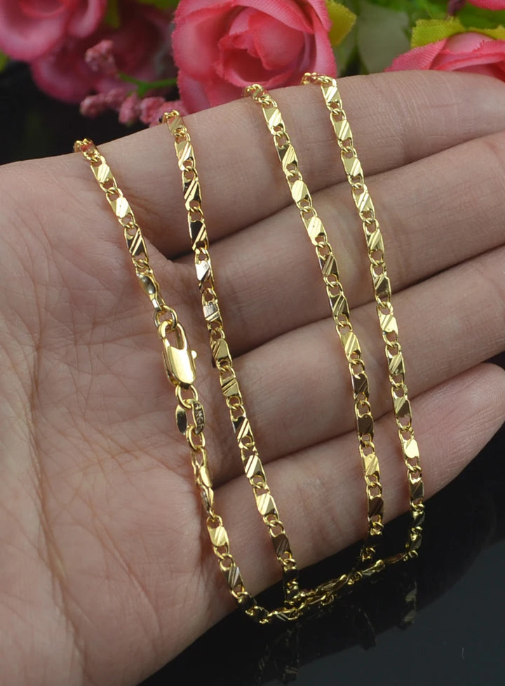 18K Gold Color Filled Necklace